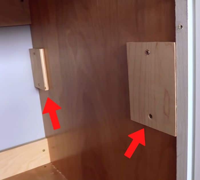 Convert Cabinet Shelves to Roll Outs for $10 Project