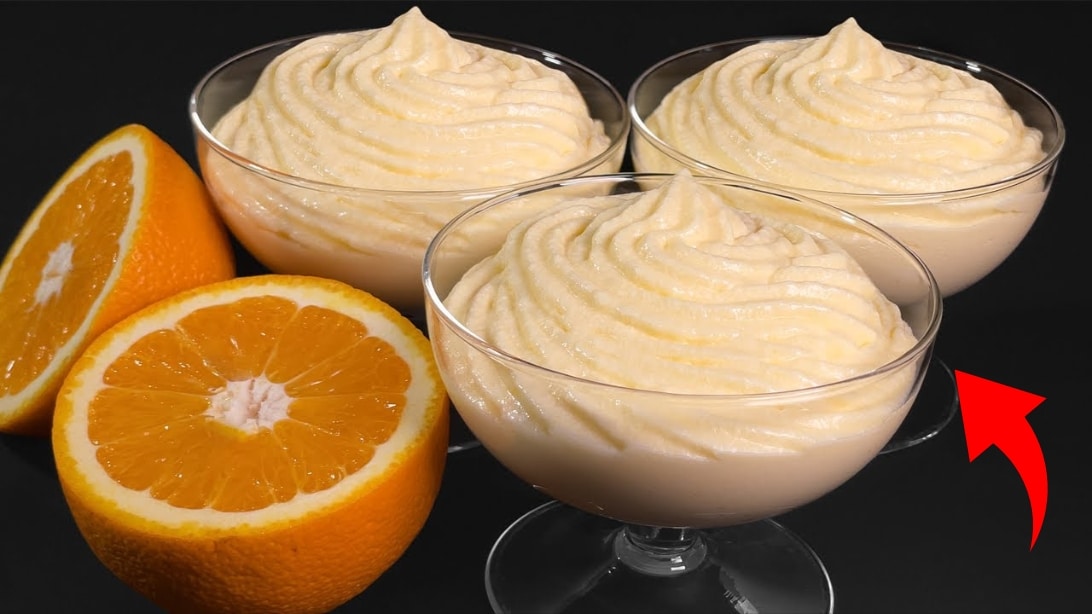 Recept na krémový pomarančový dezert