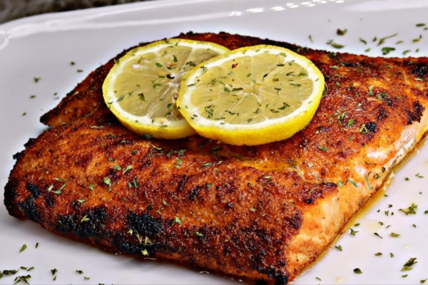Crispy Oven Baked Salmon Recipe