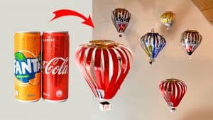 DIY Soda Can Hot Air Balloons