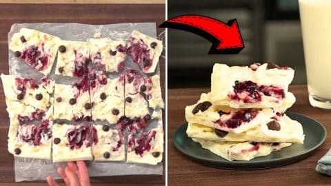 Easy 5-Ingredient Frozen California Yogurt Bark Recipe | DIY Joy Projects and Crafts Ideas