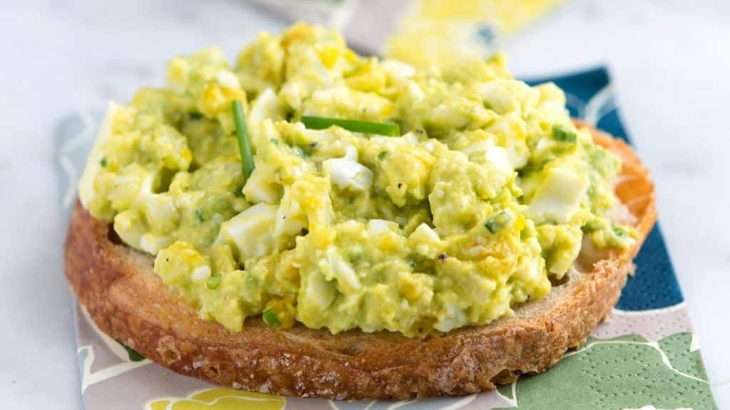 Easy Avocado Egg Salad Recipe