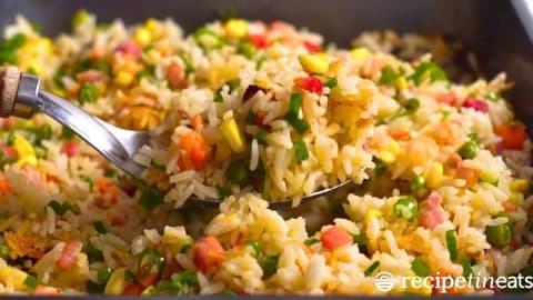 Easy Baked Fried Rice Recipe | DIY Joy Projects and Crafts Ideas