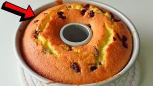 Easy Cranberry Orange Cake Recipe