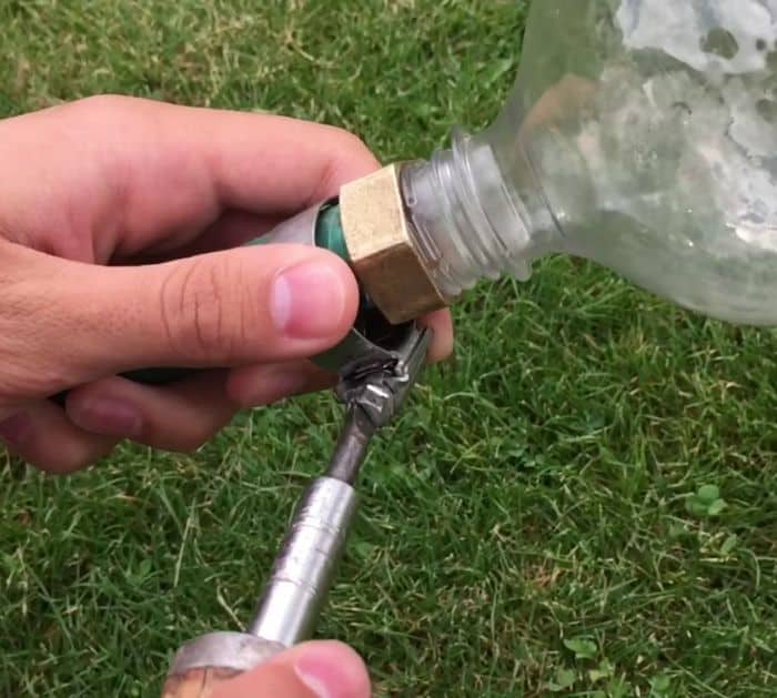 Easy DIY Sprinkler For Garden