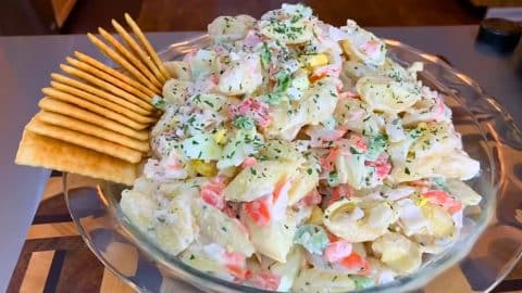 Easy & Delicious Imitation Crab Salad Recipe | DIY Joy Projects and Crafts Ideas