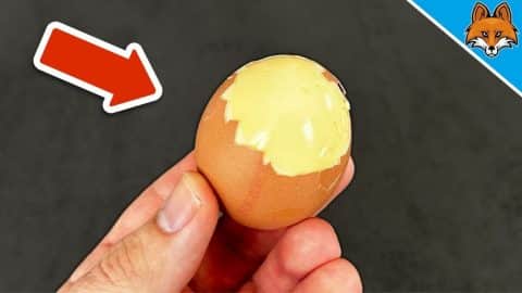 Easy Golden Boiled Egg Cooking Hack | DIY Joy Projects and Crafts Ideas