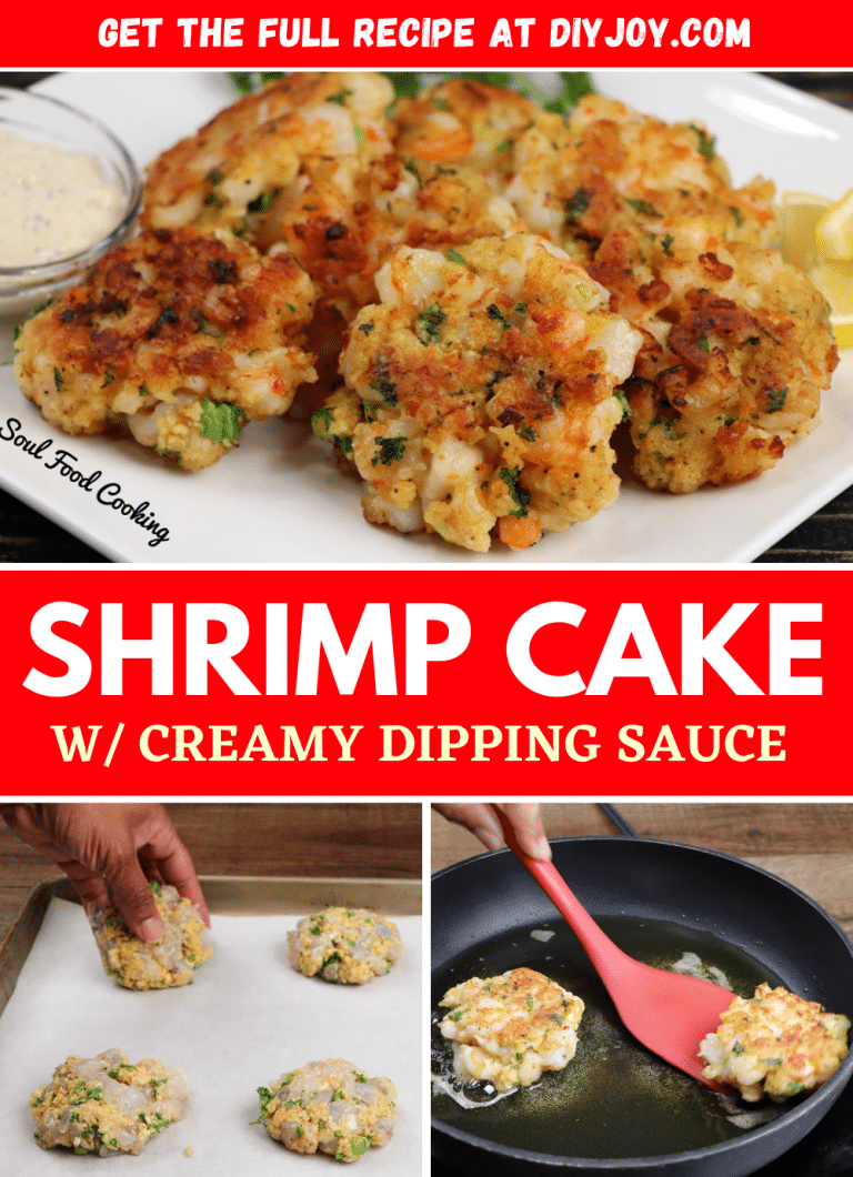 Easy Mouthwatering Shrimp Cakes w/ Tasty Dipping Sauce Recipe