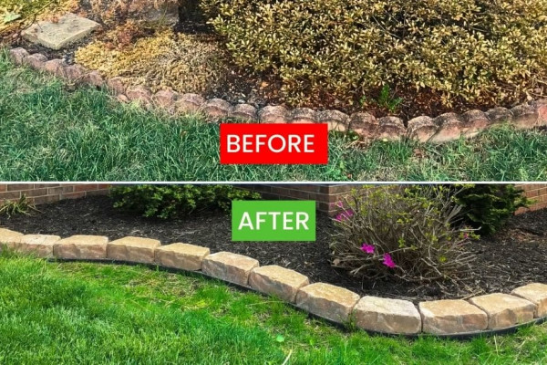 Easy No Dig Landscaping Border