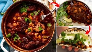 Easy One-Pot Mexican Chipotle Pork and Beans Recipe