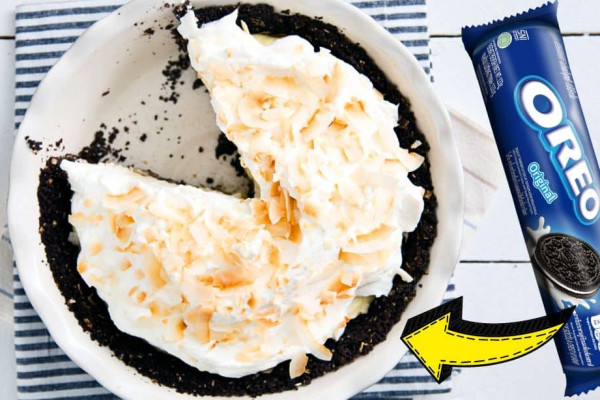 Easy Oreo Coconut Cream Pie Recipe