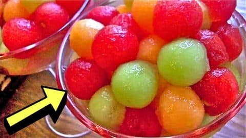 Easy & Refreshing Cold Drunken Melon Balls Recipe | DIY Joy Projects and Crafts Ideas