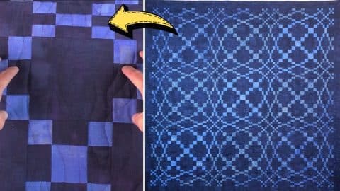 Easy Rolling Waves Quilt Tutorial (with Free Pattern) | DIY Joy Projects and Crafts Ideas