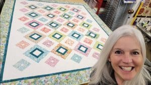 Easy “Up Square Down Square” Quilt Tutorial