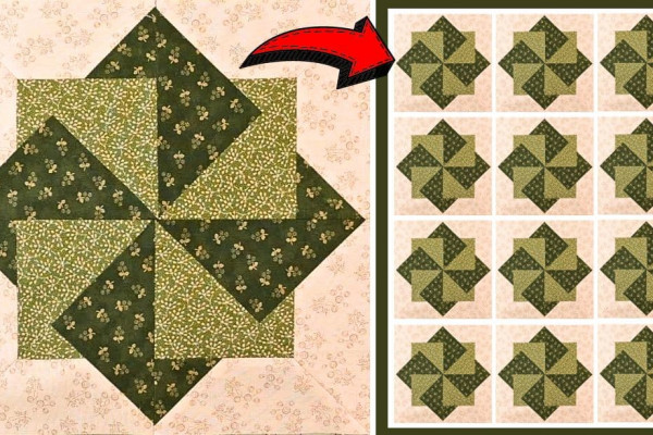 Easy Wings of Eagles Quilt Block Tutorial