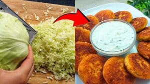 Easy and Delicious Cabbage Patties