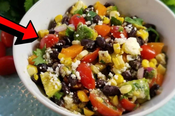Fresh Black Bean and Corn Salad Recipe