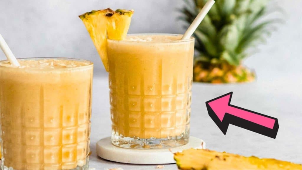 Frozen Pineapple Smoothie Without Banana