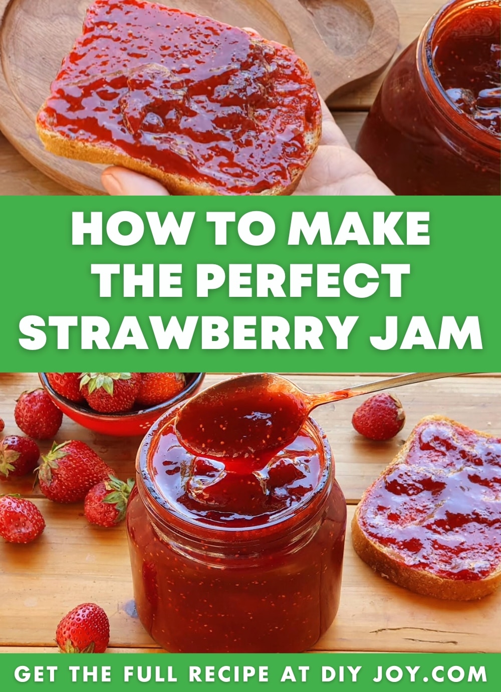 How to Make Perfect Strawberry Jam With Just 3 Ingredients