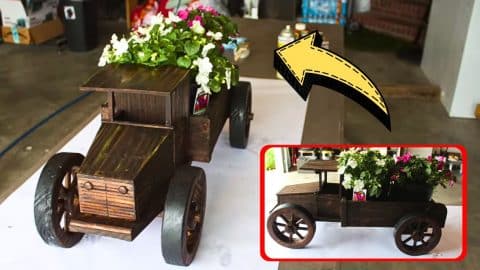 How to Build a DIY Truck Planter | DIY Joy Projects and Crafts Ideas