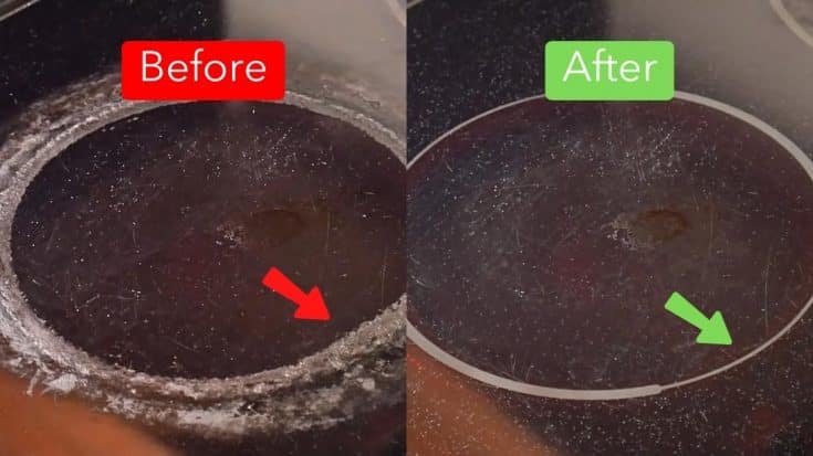 How to Clean a Burnt Stove Top - Glass or Ceramic - DIY Joy
