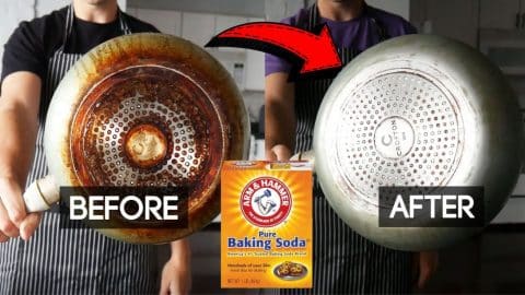 How to Clean a Burnt Pan Easily | DIY Joy Projects and Crafts Ideas