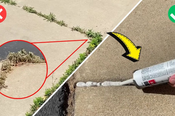 How to Get Rid of Weeds in Your Sidewalk Cracks For Good