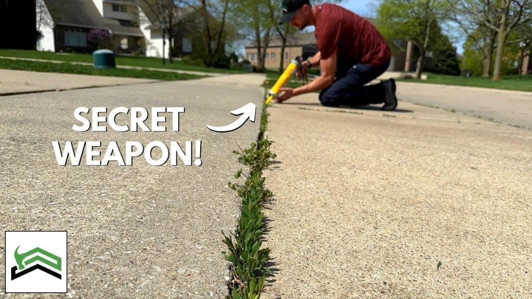 How to Get Weed-Free Driveways and Sidewalks | DIY Joy Projects and Crafts Ideas