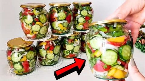 How to Keep Vegetable Salad Fresh for 1 Year | DIY Joy Projects and Crafts Ideas