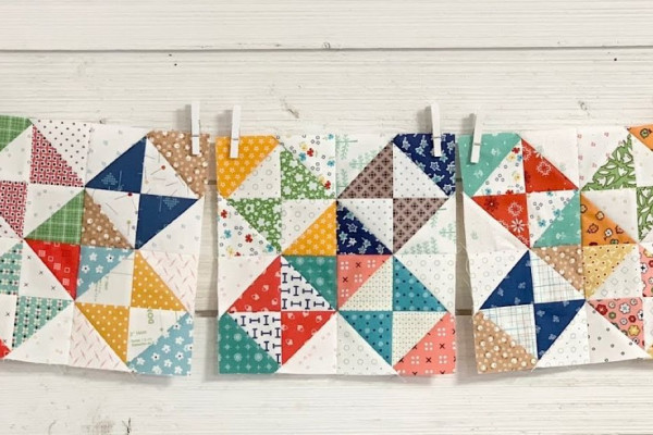 How to Make Broken Dishes Quilt Block