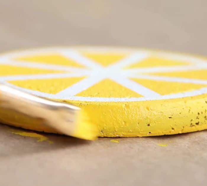How to Make DIY Citrus Slice Coaster Set