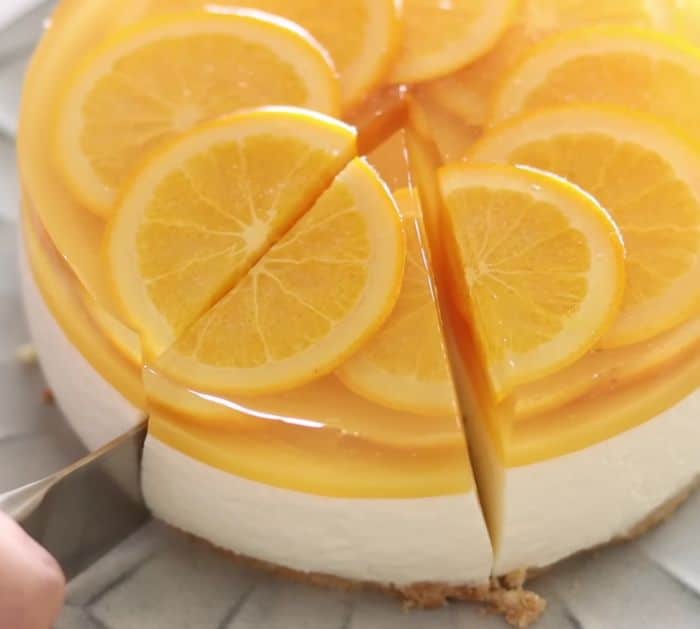 How to Make No-Bake Orange Cheesecake