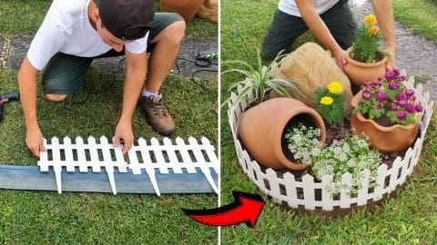 How to Make a DIY Cottage-Style Miniature Garden | DIY Joy Projects and Crafts Ideas