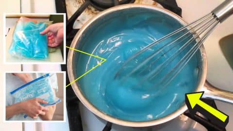 How to Make a DIY Homemade Gel Ice Pack | DIY Joy Projects and Crafts Ideas