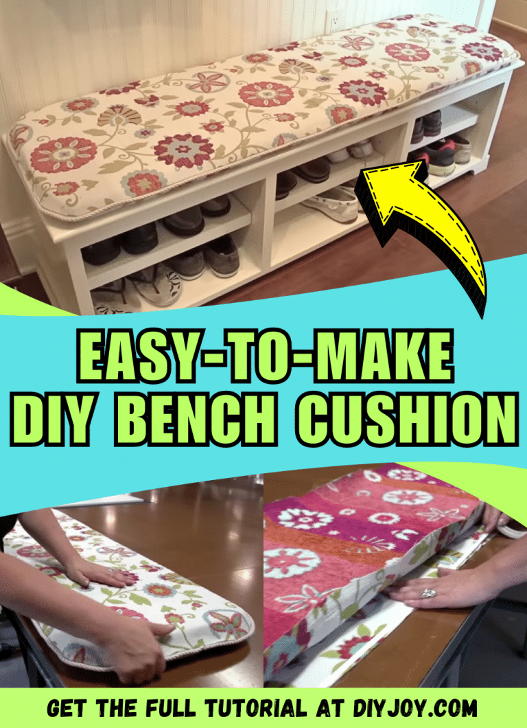 How to Make a Bench Cushion