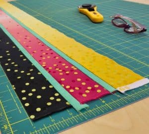 Jelly Roll Modern Rail Fence Quilt - DIY Joy