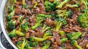 One-Pan Beef and Broccoli Recipe With Stir Fry Sauce