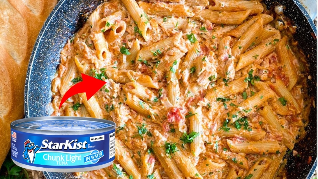 One Pan Creamy Tuna Pasta - Together to Eat - Family Meals