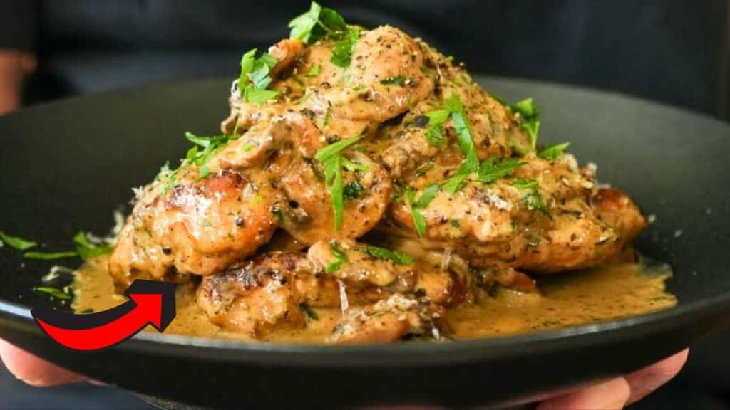 One-Pot Creamy Mushroom Chicken Recipe