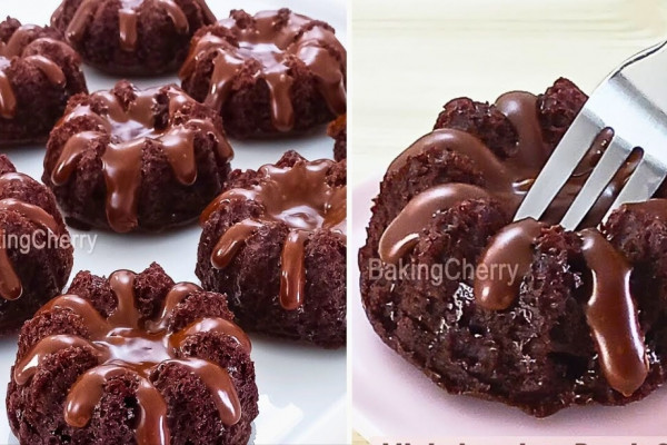 Rich Mini Chocolate Bundt Cake