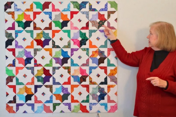 Super Easy Moroccan Tiles Quilt