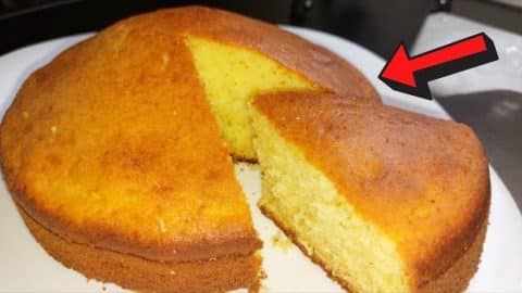Super Easy and Quick Vanilla Cake in 4 Steps | DIY Joy Projects and Crafts Ideas