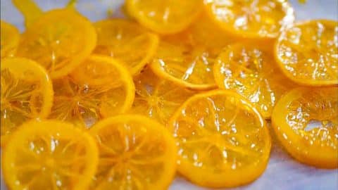 Candied Lemon Slices Recipe | DIY Joy Projects and Crafts Ideas