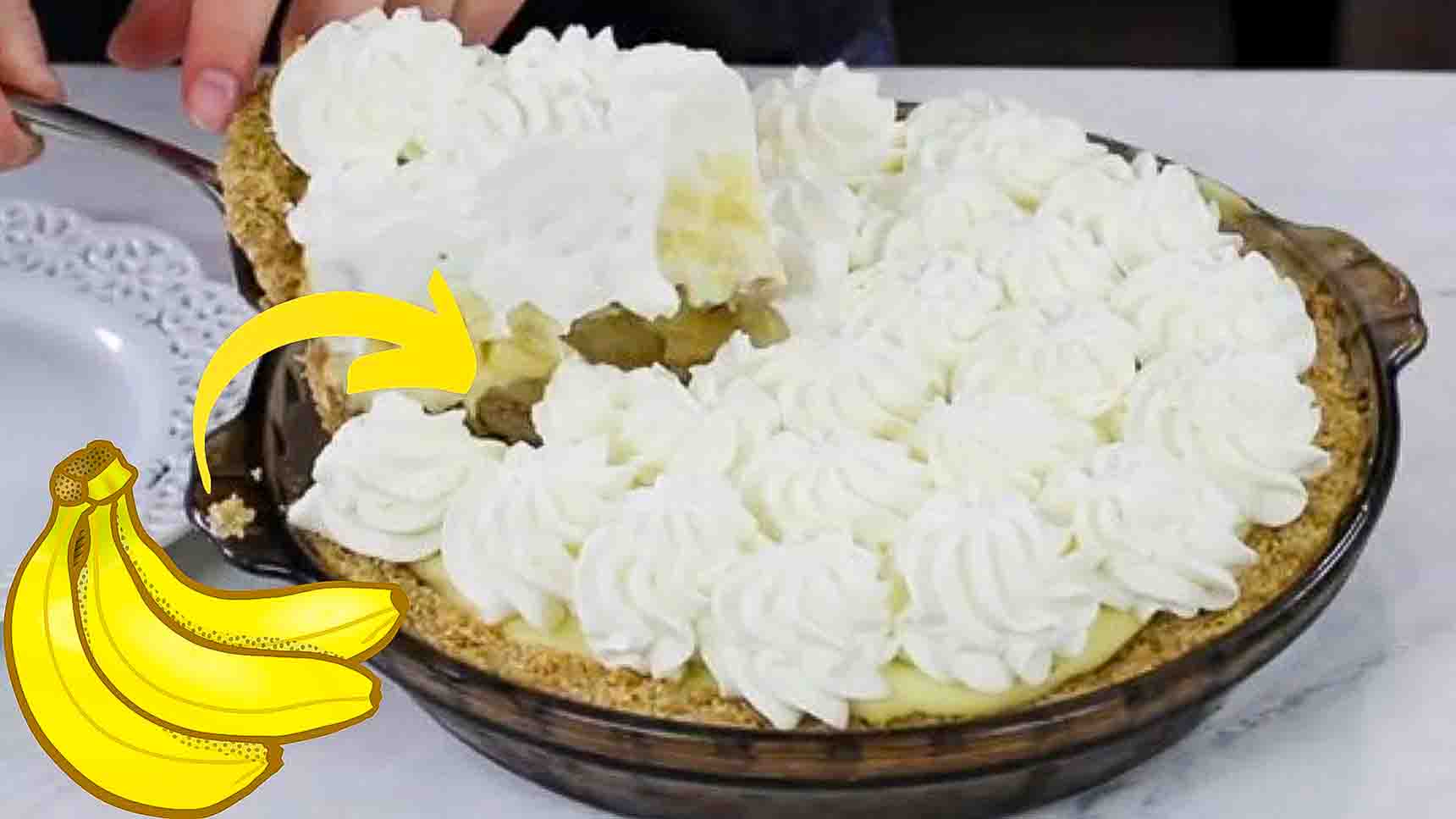 Easy Banana Cream Pie Recipe | DIY Joy Projects and Crafts Ideas