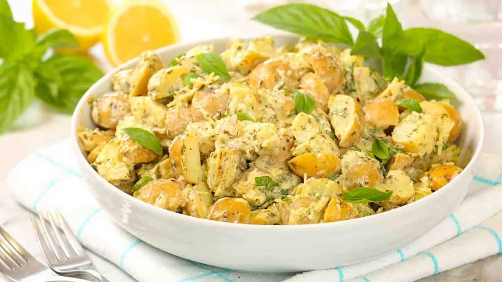 Easy Pesto Potato Salad Recipe