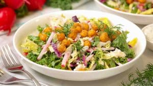 Healthy Dill Pickle Salad Recipe