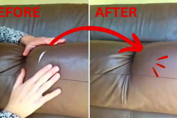 Leather Repair Trick for Small Tears and Cracks
