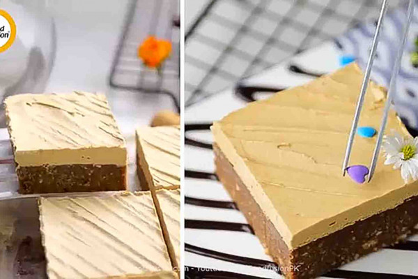 No-Bake Coffee Slices Dessert Recipe