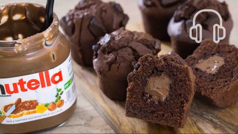 Nutella Chocolate Muffins Recipe | DIY Joy Projects and Crafts Ideas