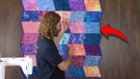 Rockin’ Rhombus Quilt Tutorial | DIY Joy Projects and Crafts Ideas